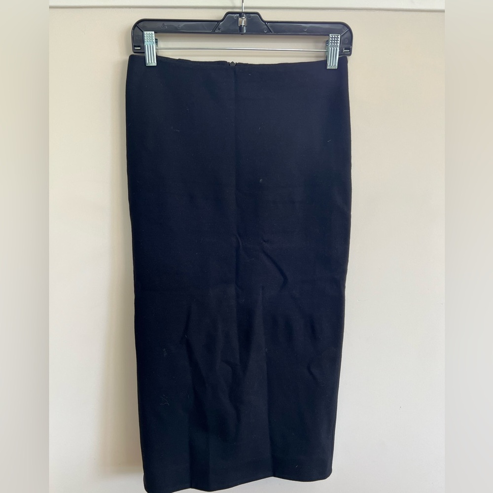 Olcay Gulsen Black Pencil Skirt